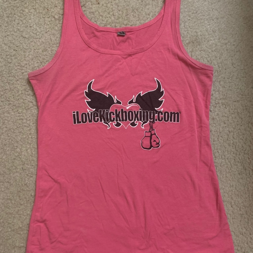 ILKB Heart Logo in Pink. Size Large